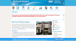 Desktop Screenshot of northcotesurgery.com